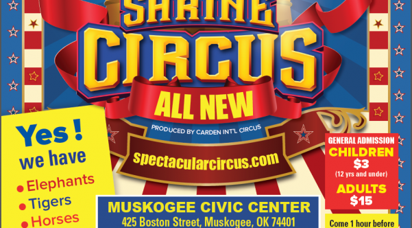 Events: Shrine Circus | Muskogee Civic Center